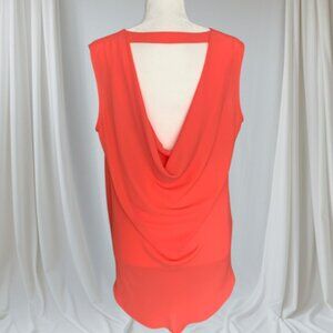 BCBG MAZ AZRIA Ambrosia Eliza Sleevless Cowl Top    Medium